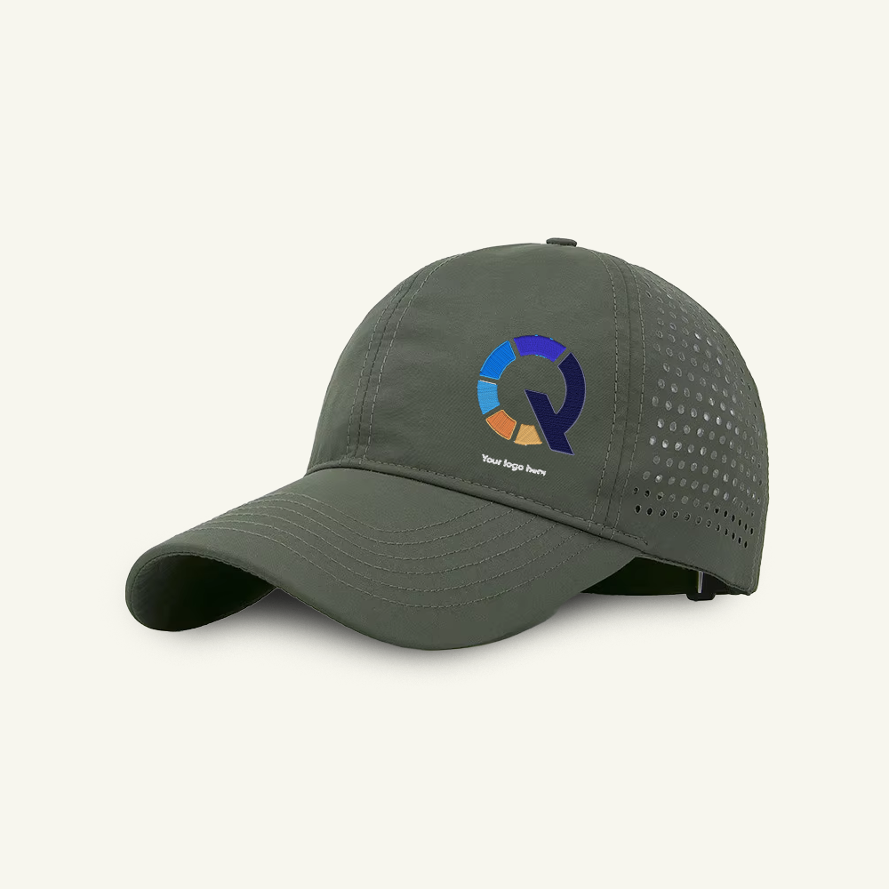 Custom High Quality Waterproof Quick Drying Baseball Cap Outdoor Sun Protection Hat Custom Logo Embroidery Baseball Hat