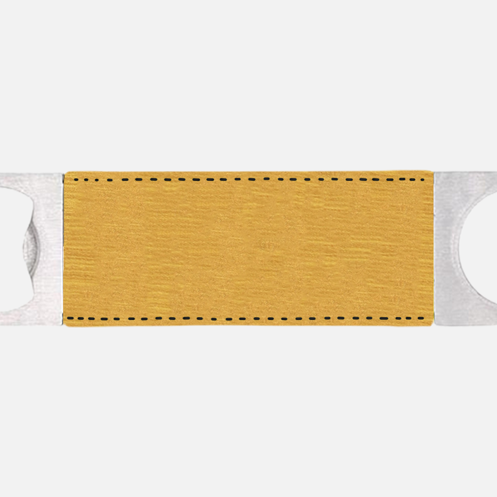 Custom Engraved Leatherette Bottle Opener