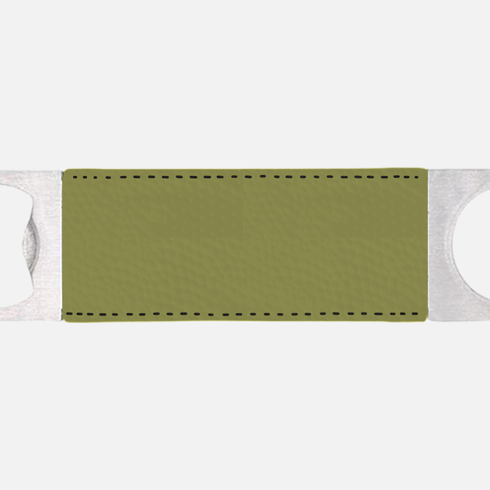 Custom Engraved Leatherette Bottle Opener