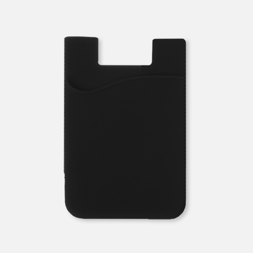 Custom Logo Silicone Phone Wallet Holder