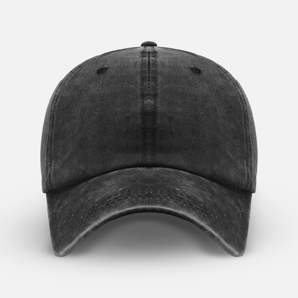 Custom Embroidered Distressed Baseball Cap