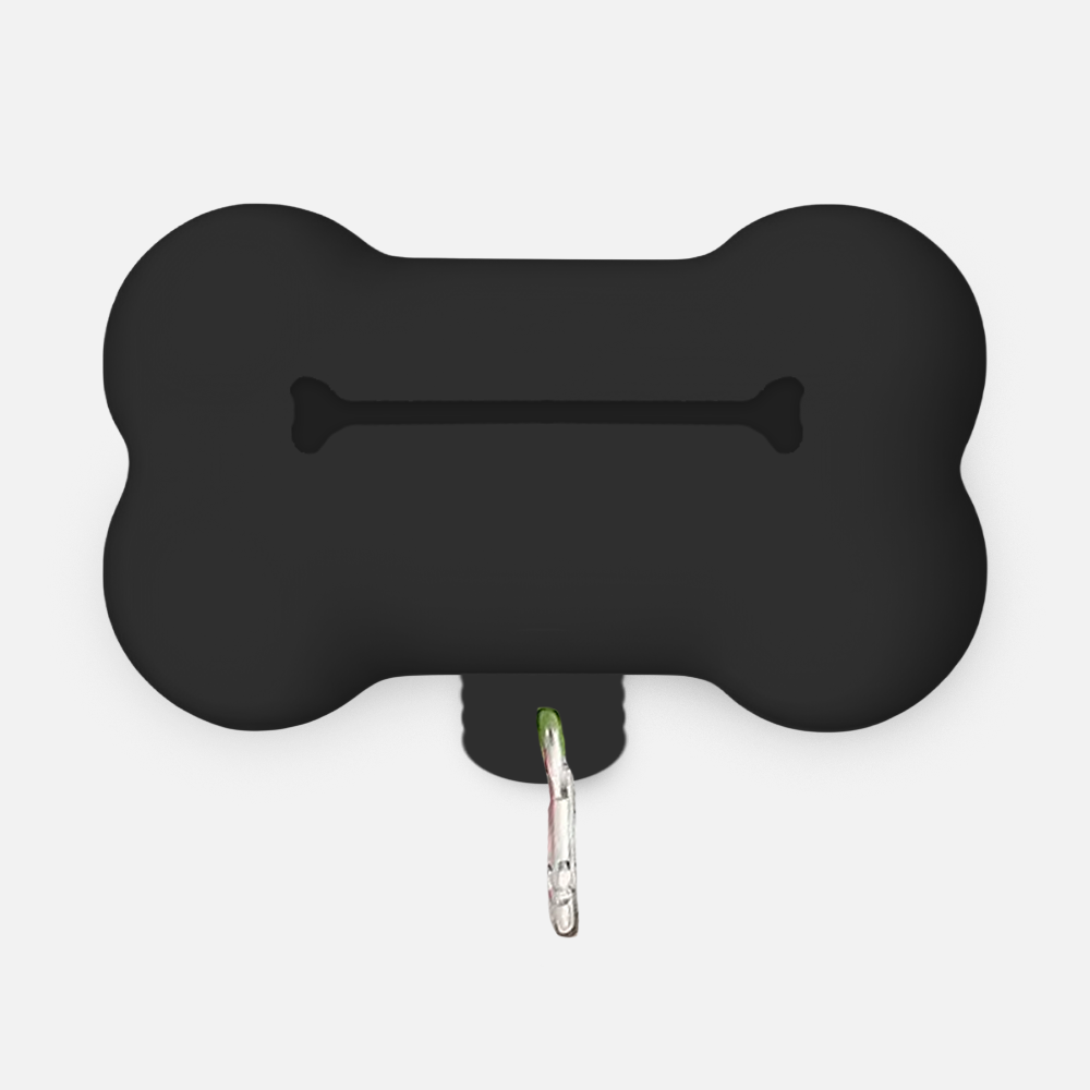 Branded Rubber Bone-Shaped Pet Waste Box