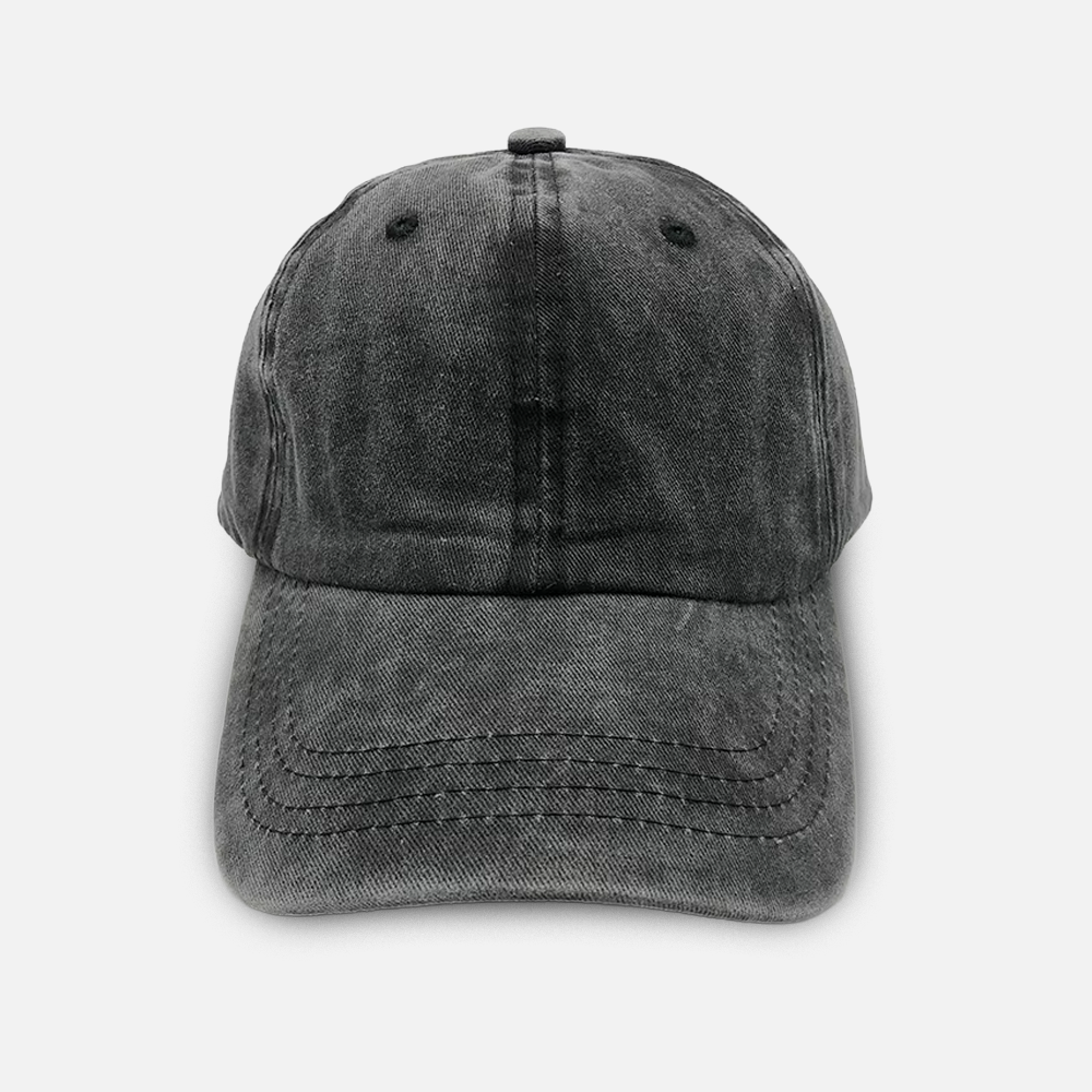Custom Logo Vintage Distressed Baseball Cap