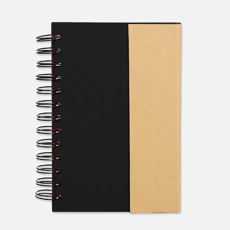 Custom Logo Hardcover Notepad with Sticky Notes