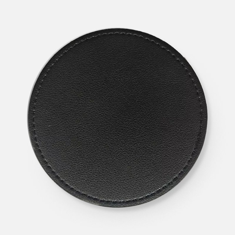 Custom PU Leather Logo Coasters
