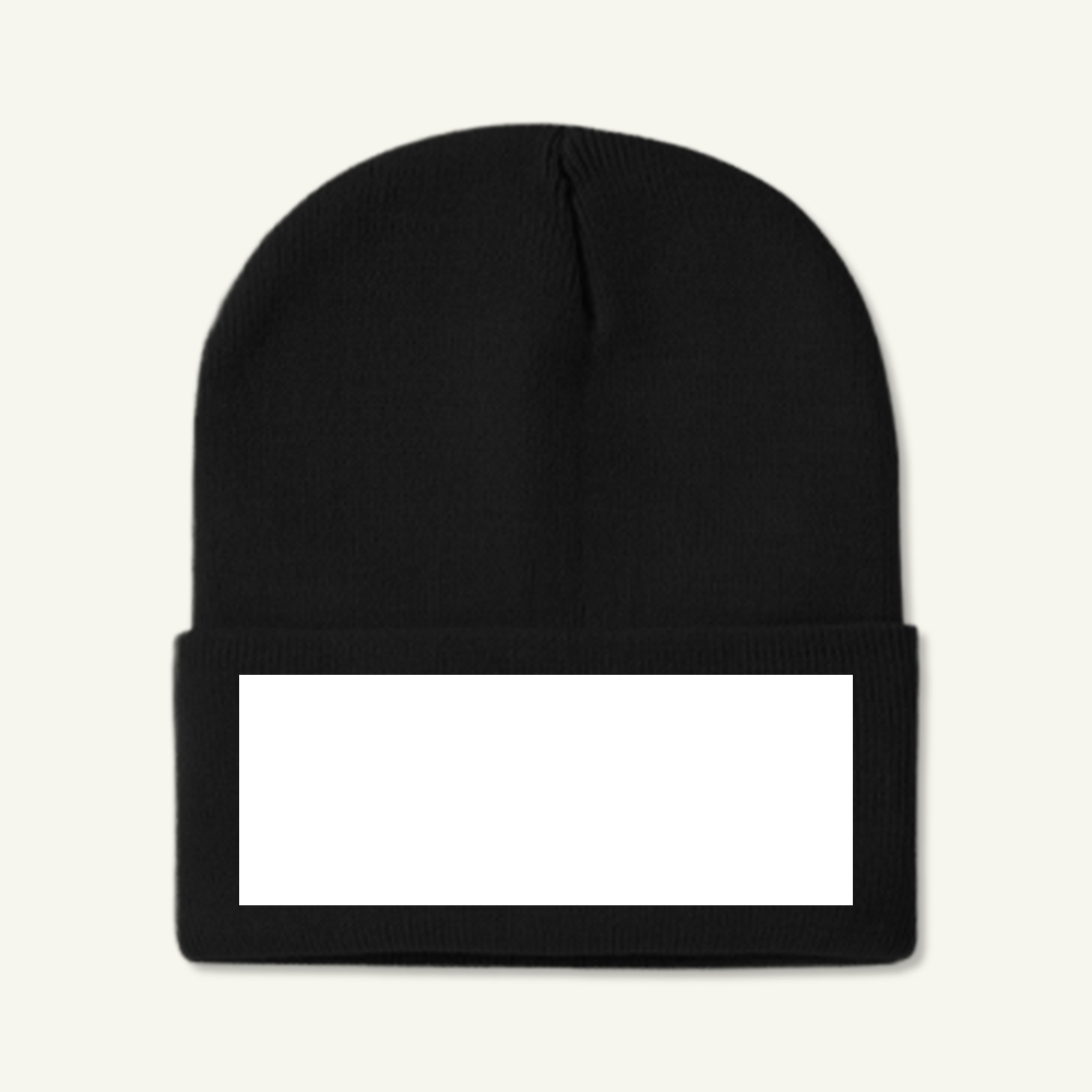 Custom Logo Knit Cuffed Beanie