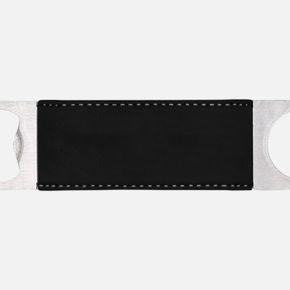 Custom Engraved Leatherette Bottle Opener