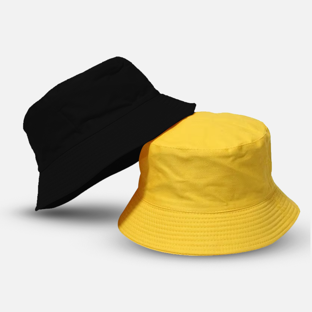 Custom Reversible Embroidered Bucket Hat