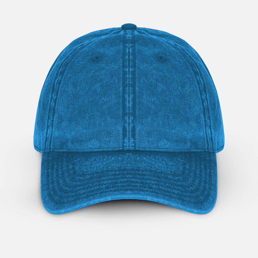 Custom Logo Washed Cotton Baseball Caps