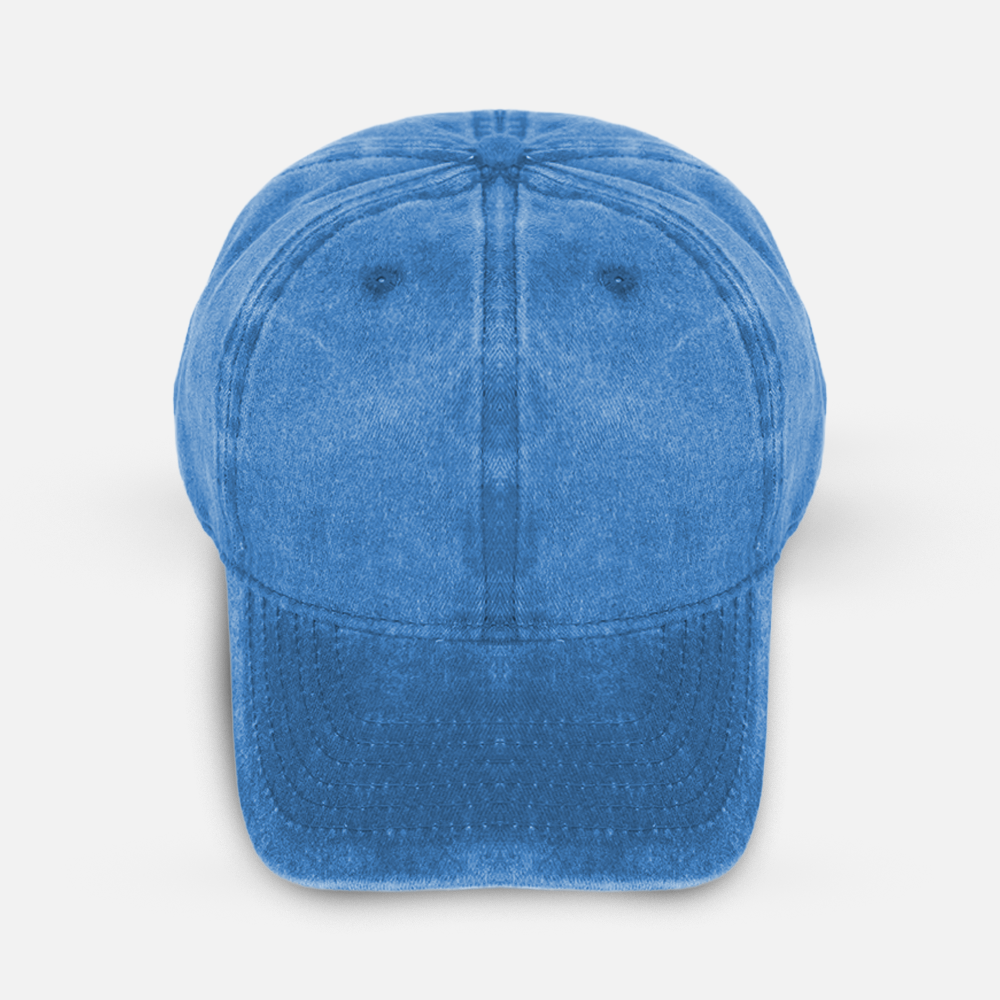Custom Embroidered Vintage Cotton Baseball Cap