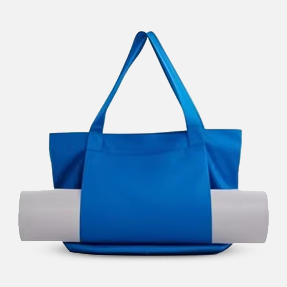 Custom Logo Yoga Tote Bag with Mat Carrier