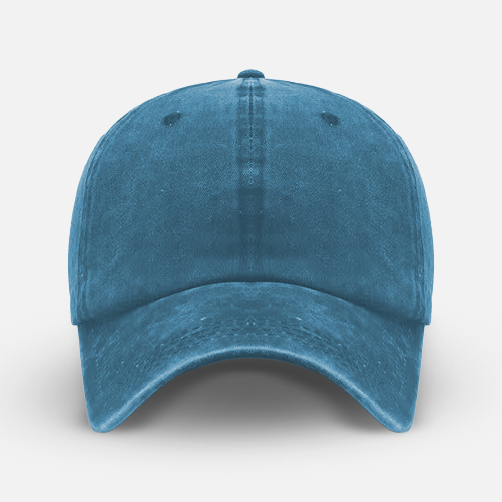 Custom Embroidered Vintage Cotton Baseball Cap