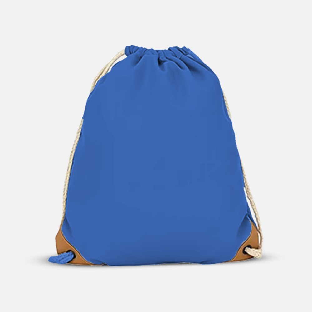 Custom Branded Foldable Canvas Drawstring Bag