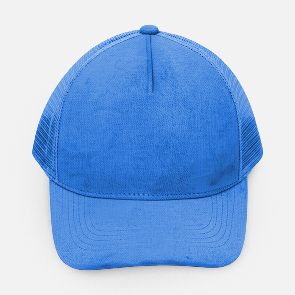 Custom Logo Mesh Suede Trucker Hat