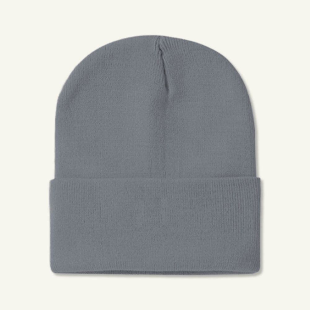 Custom Logo Knit Cuffed Beanie