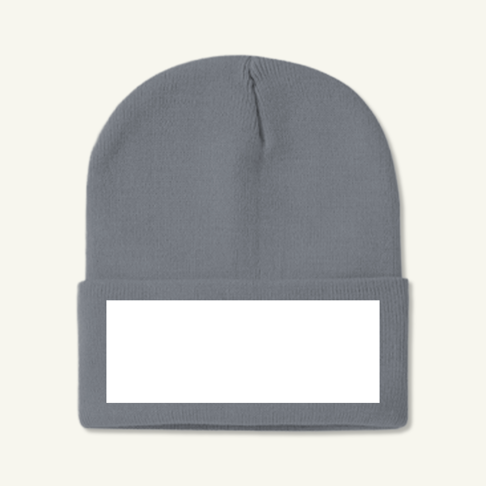 Custom Logo Knit Cuffed Beanie