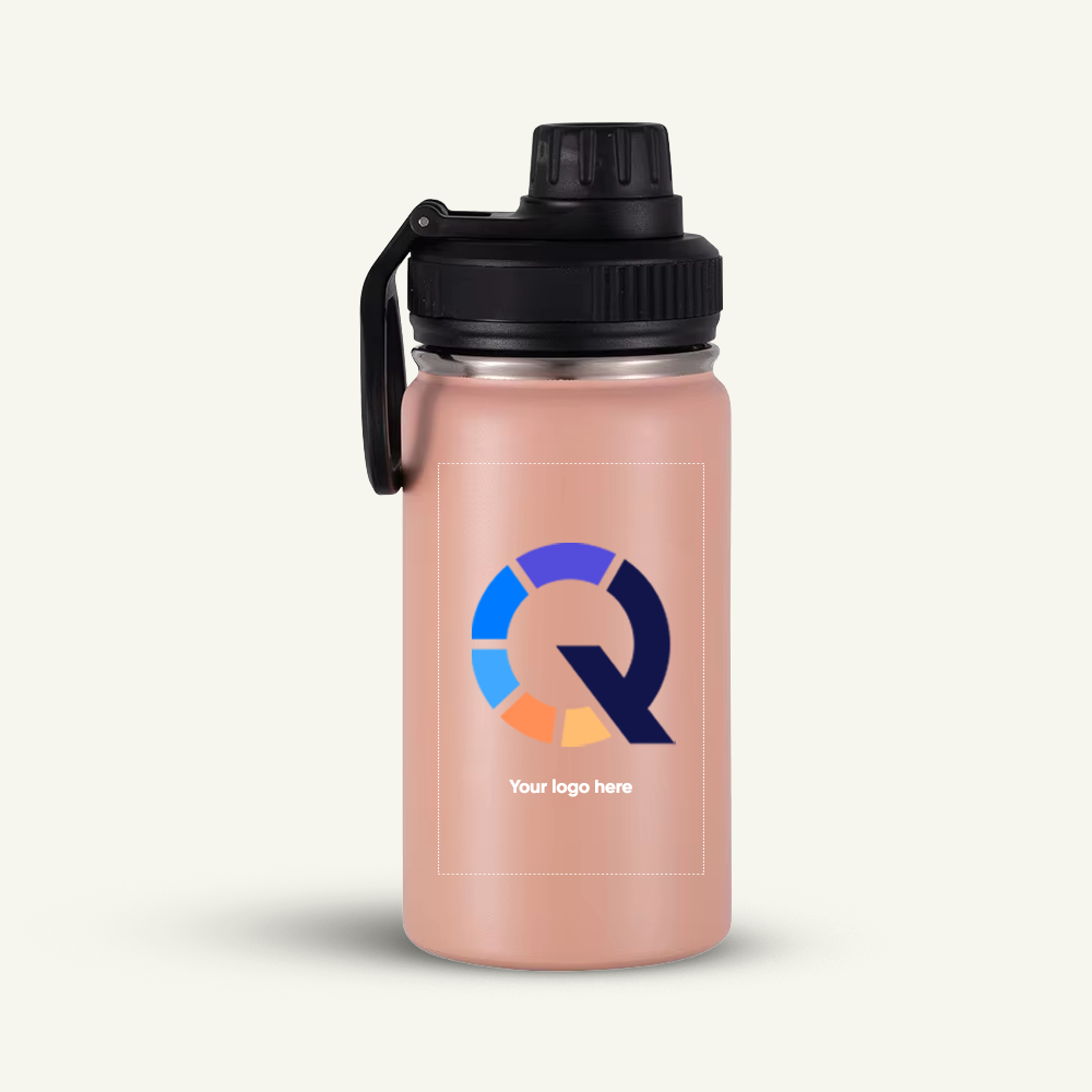 Custom Logo 12oz Reusable Water Bottles