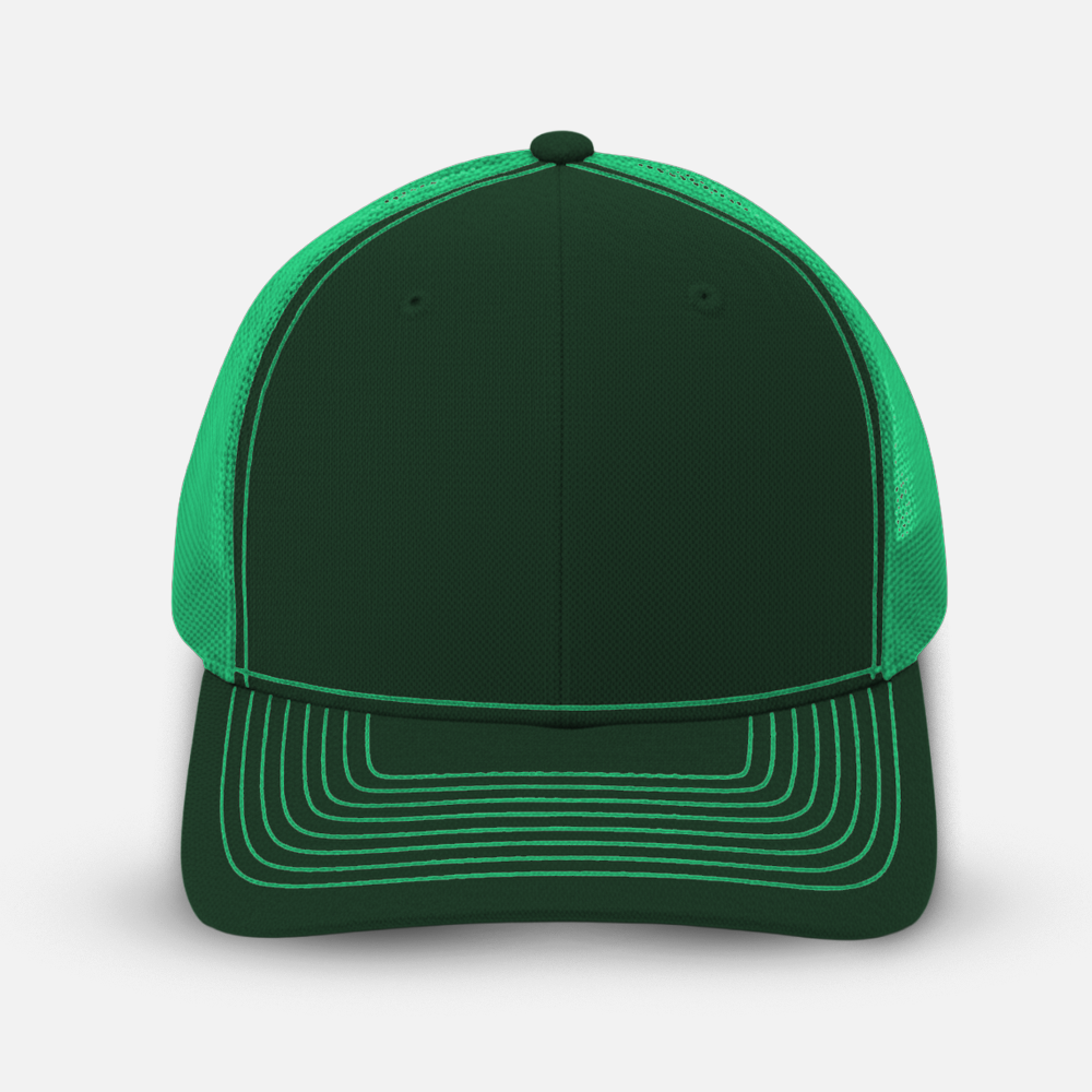 Custom Richardson 112 Trucker Hat with 3D Embroidery