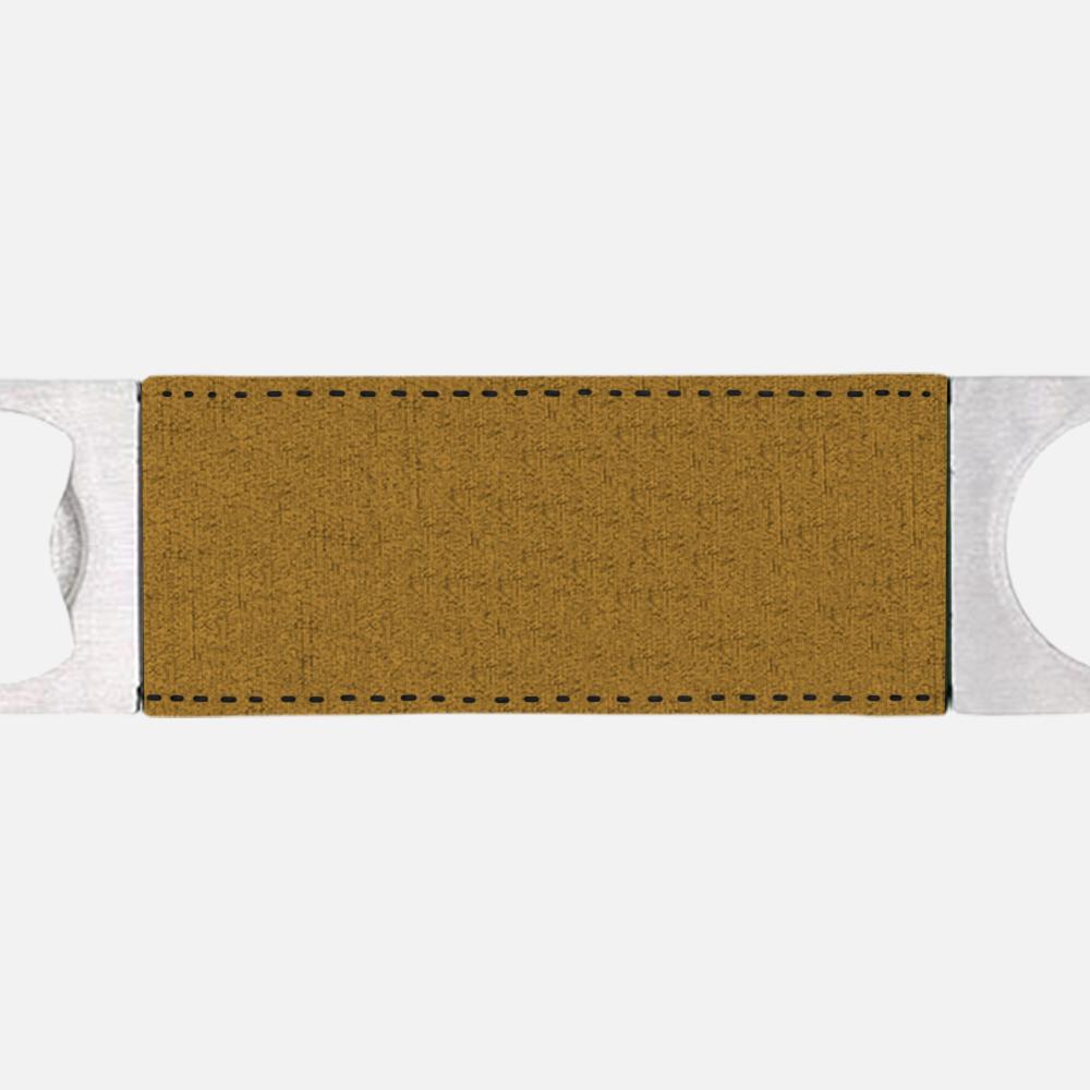 Custom Engraved Leatherette Bottle Opener