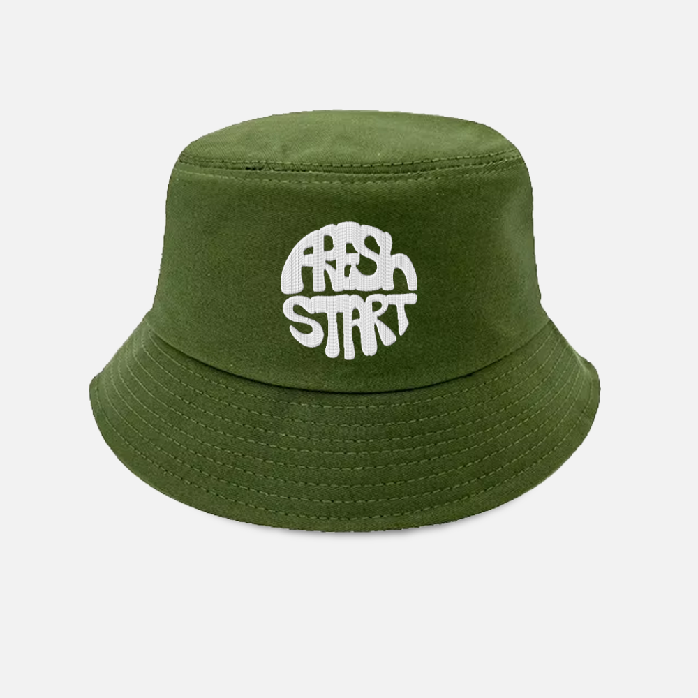 Custom Embroidered Cotton Bucket Hat