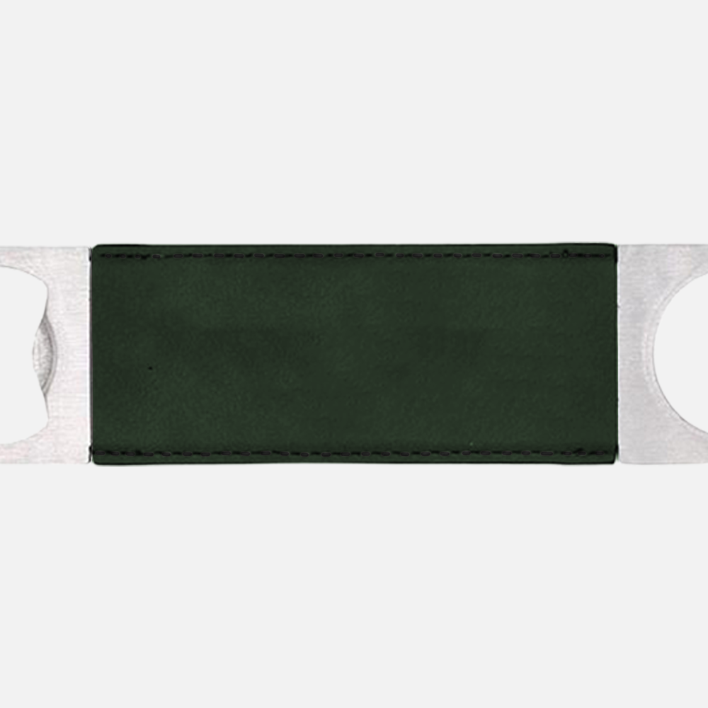 Custom Engraved Leatherette Bottle Opener