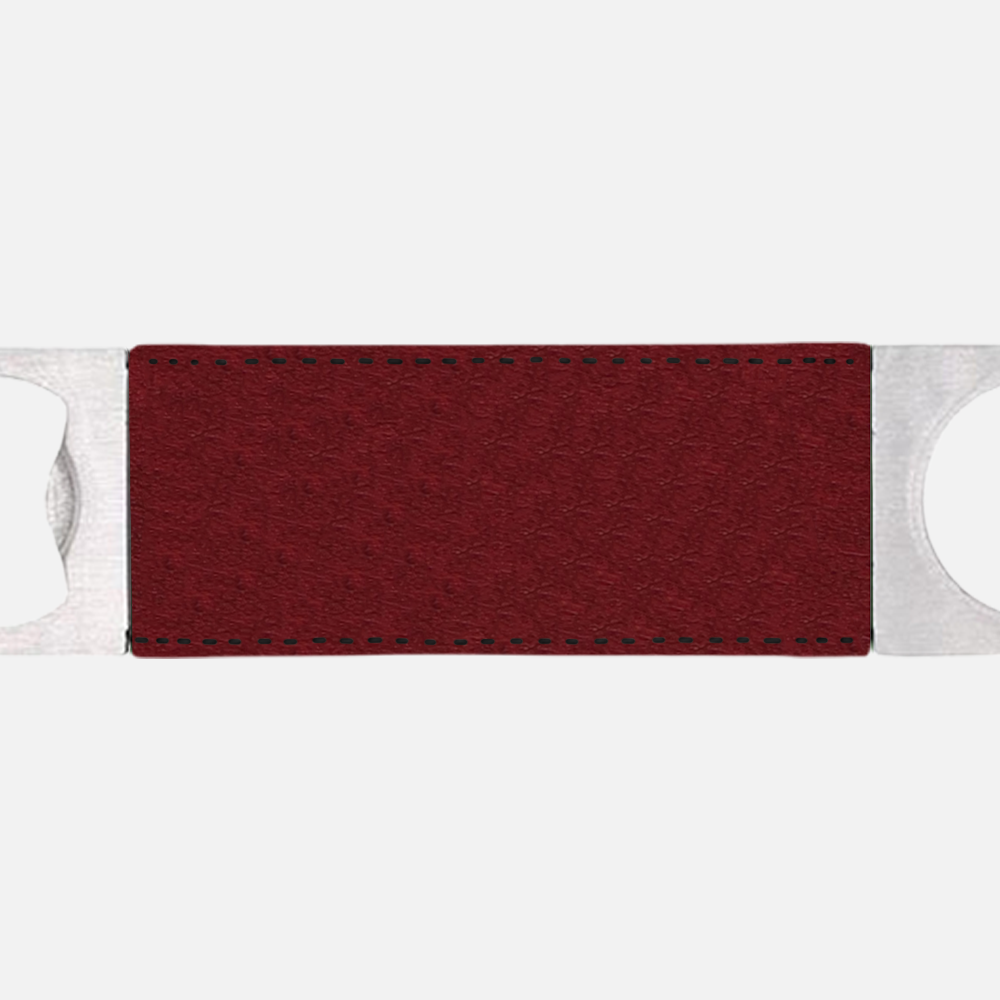 Custom Engraved Leatherette Bottle Opener