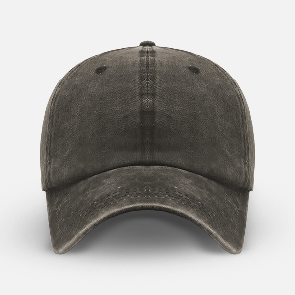 Custom Embroidered Distressed Baseball Cap