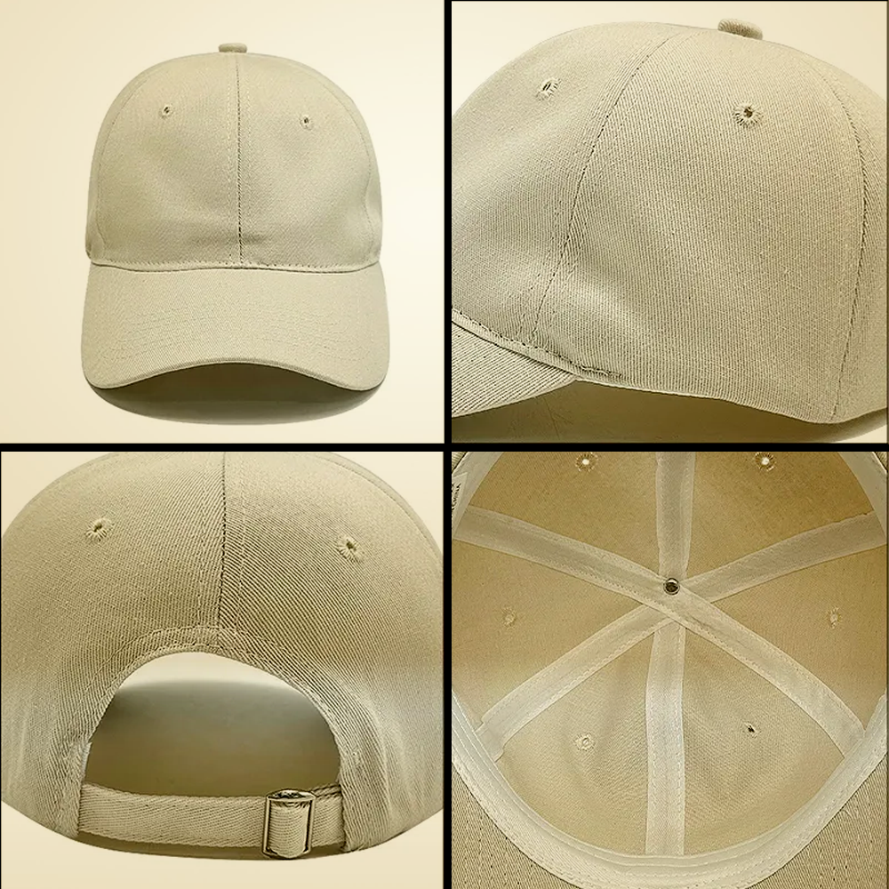 Custom Embroidered Cotton Sports Cap