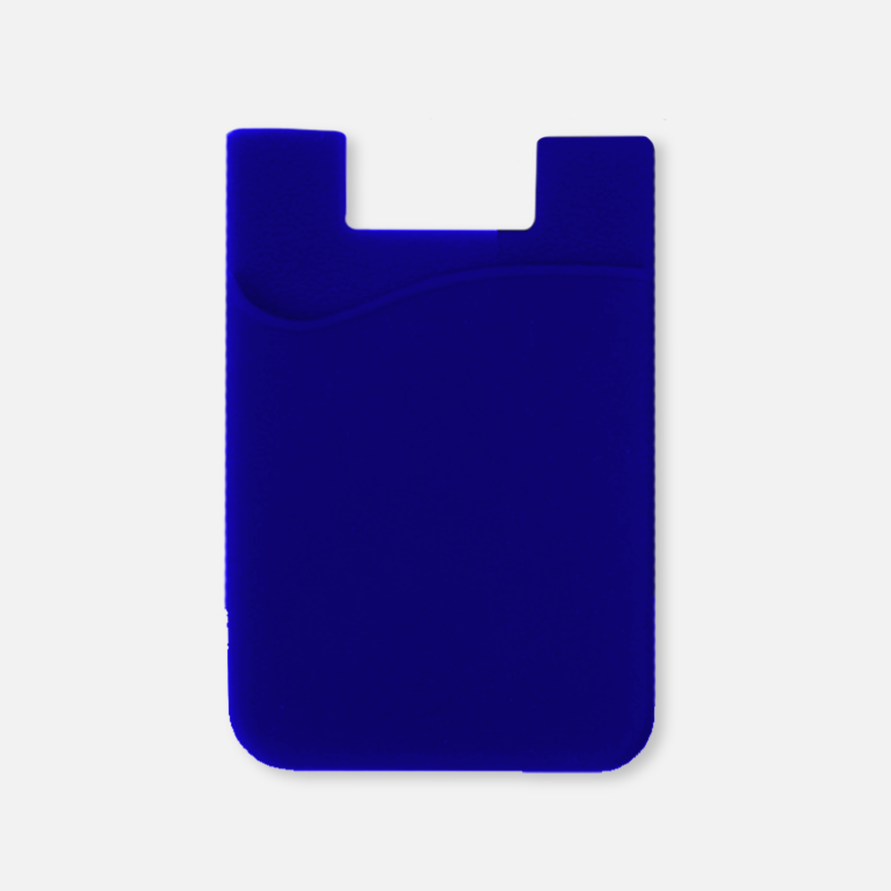 Custom Logo Silicone Phone Wallet Holder