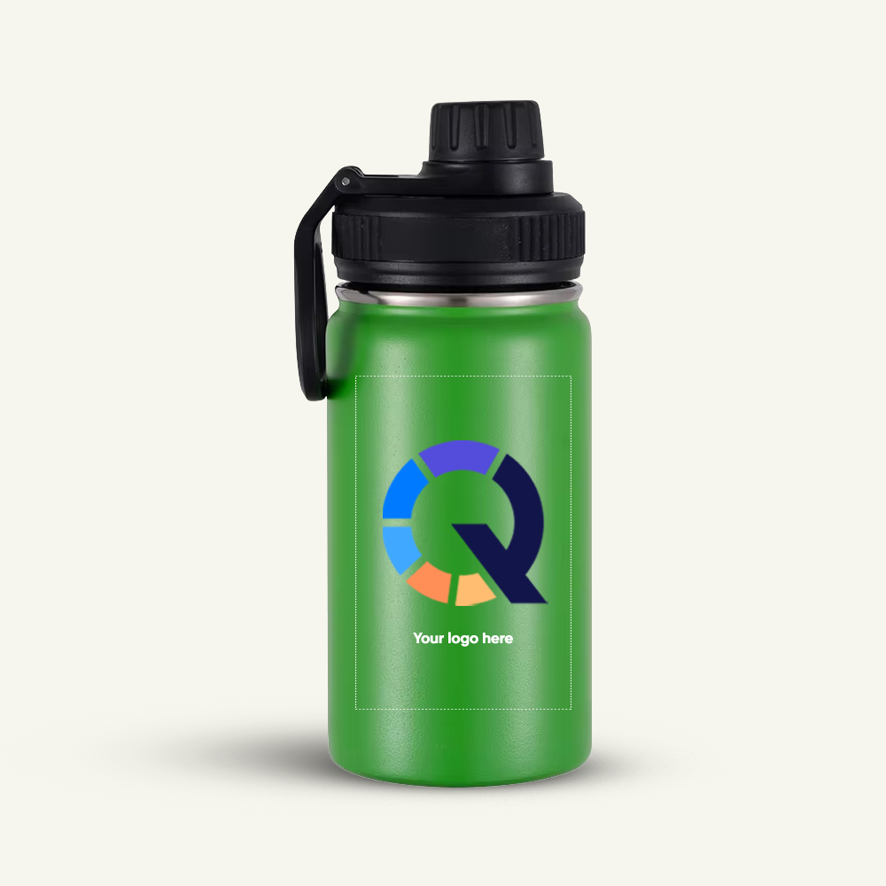 Custom Logo 12oz Reusable Water Bottles