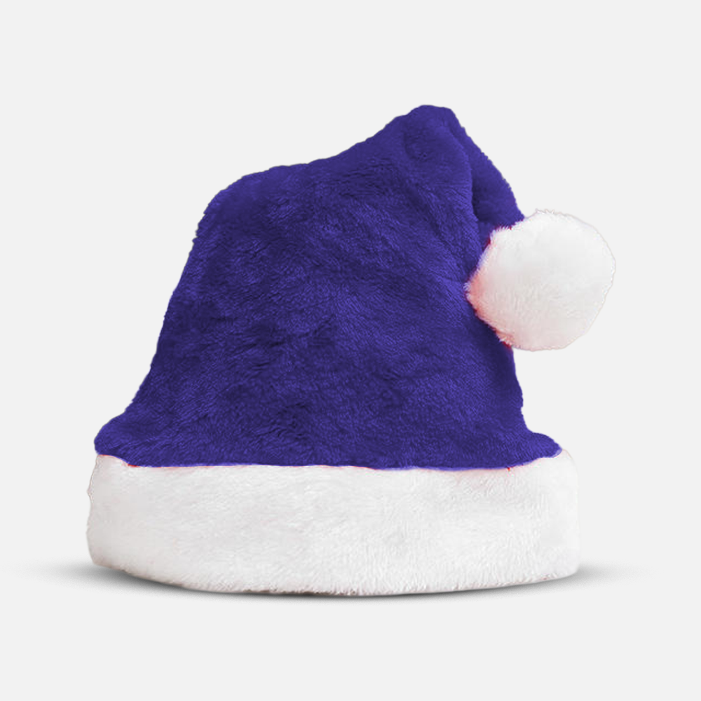 Custom Logo Plush Christmas Hat