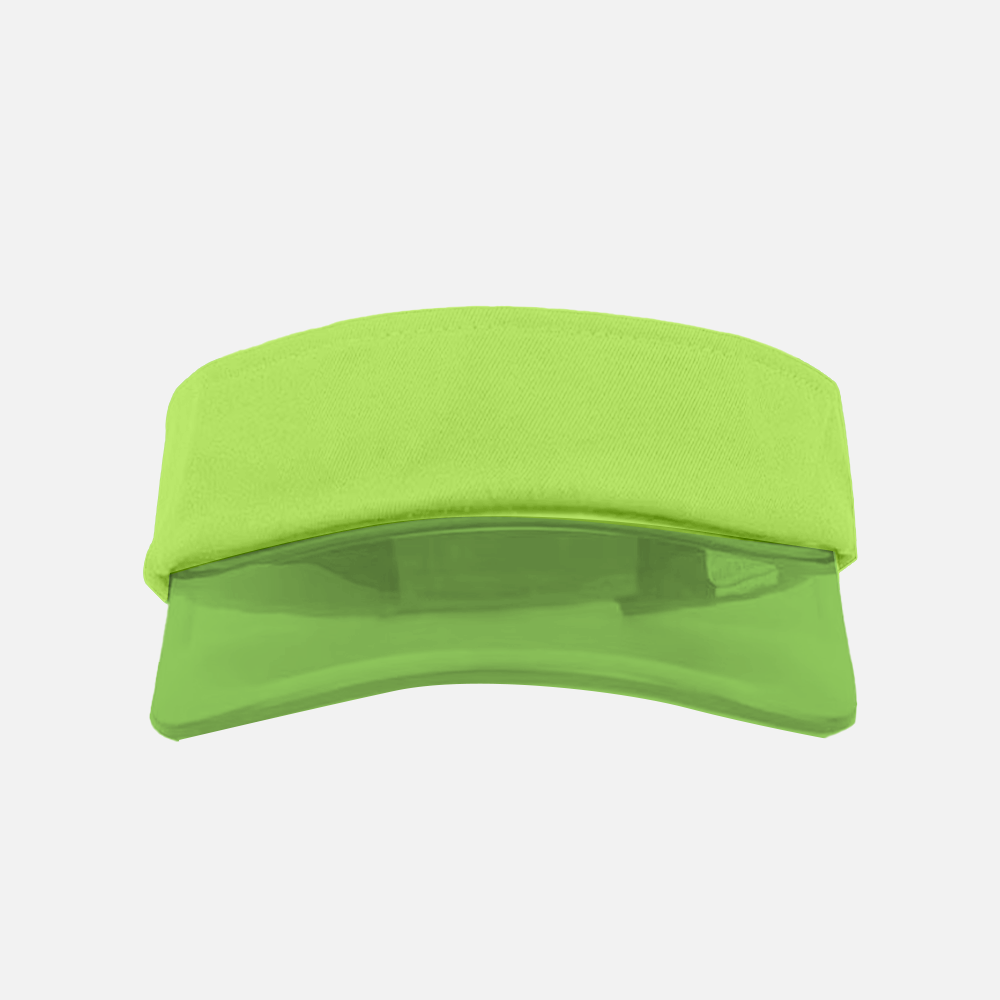 Custom Transparent PVC Sports Visor Hat
