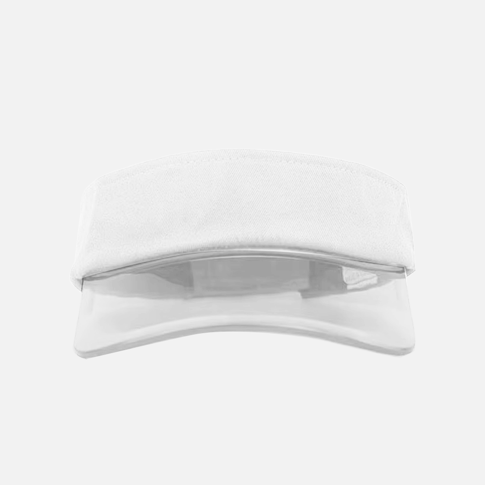 Custom Transparent PVC Sports Visor Hat