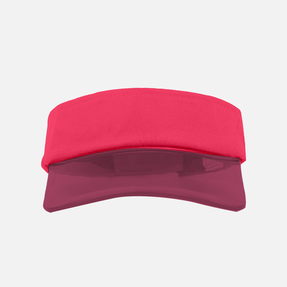 Custom Transparent PVC Sports Visor Hat