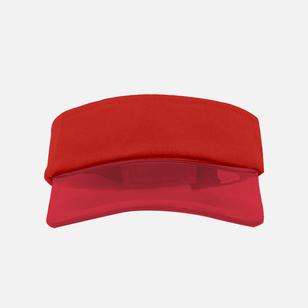 Custom Transparent PVC Sports Visor Hat