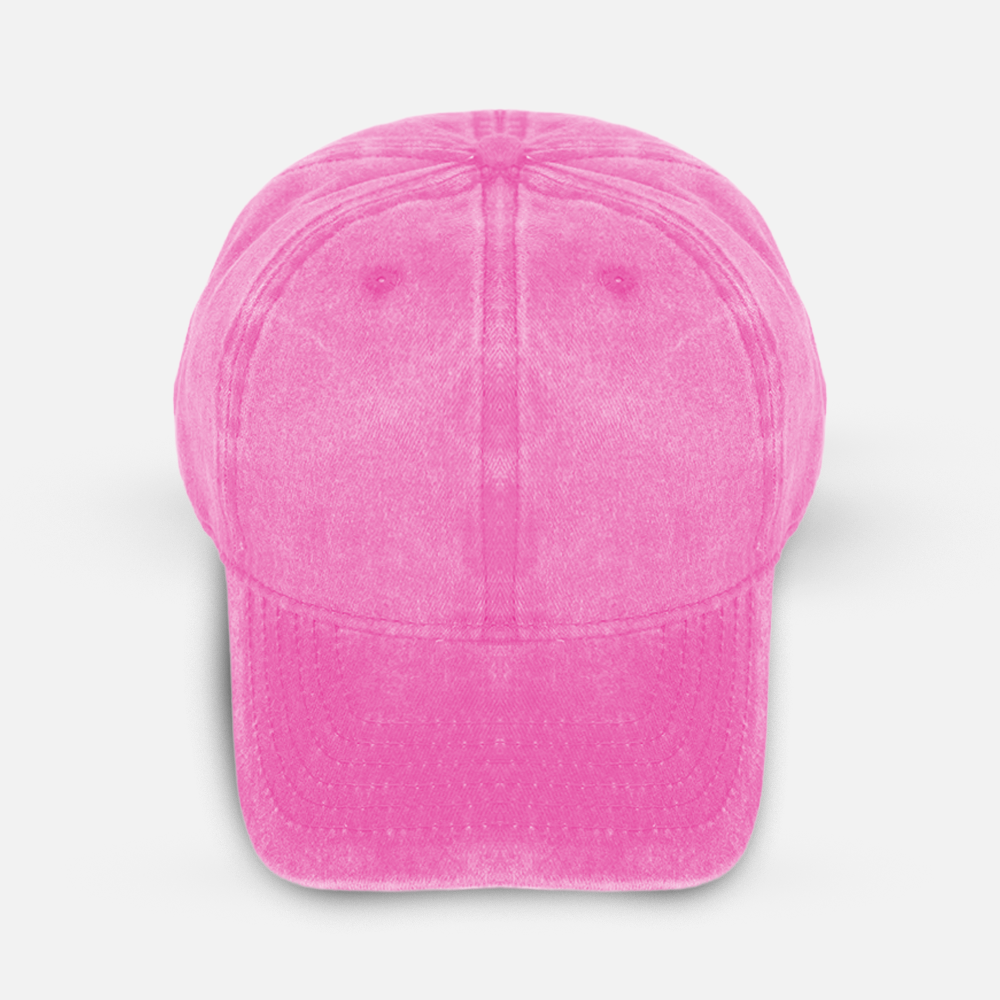 Custom Embroidered Vintage Cotton Baseball Cap
