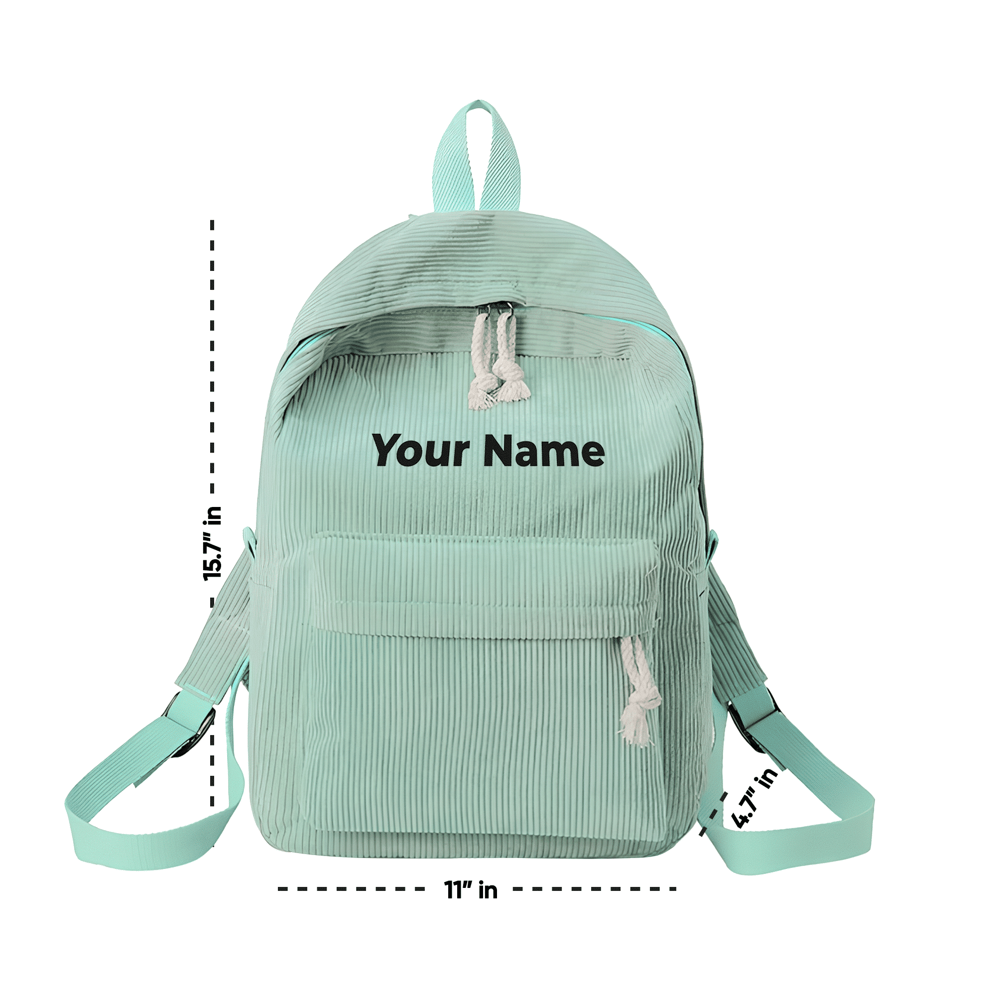 Corduroy Casual Backpack