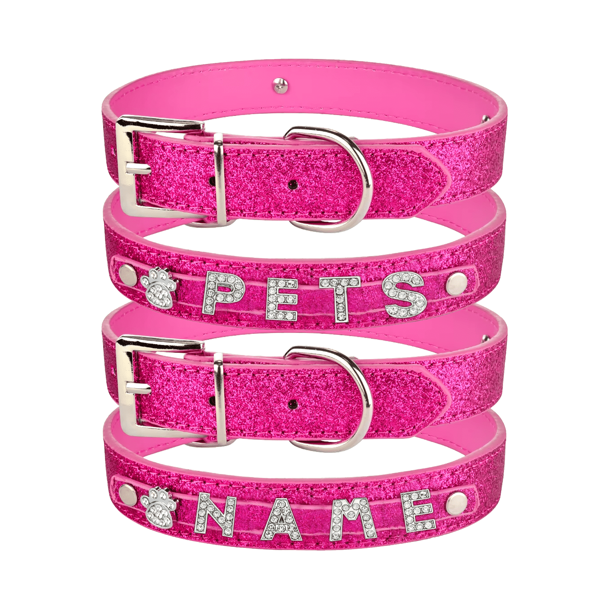 Rhinestone Dog Collar