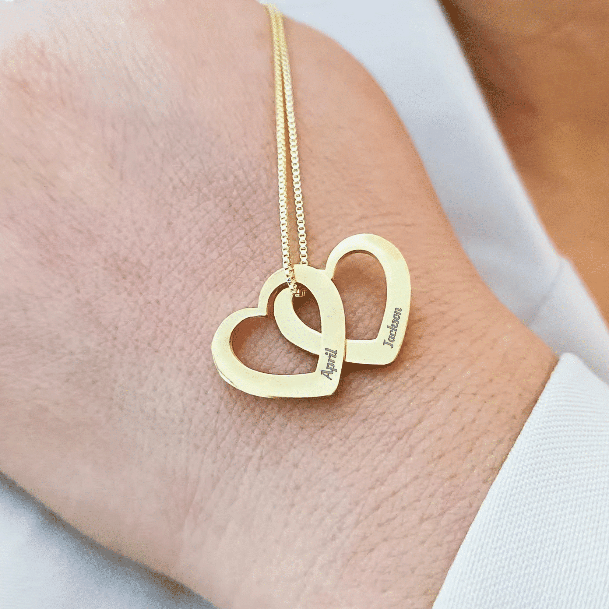 Name on Heart Necklace