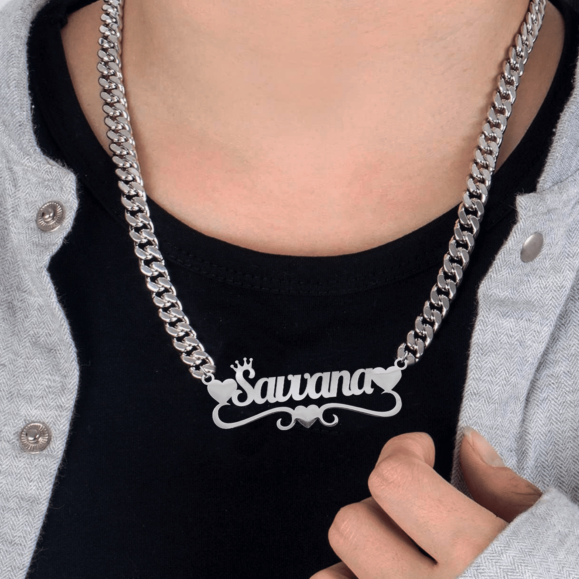 Name Cuban Chain Necklace