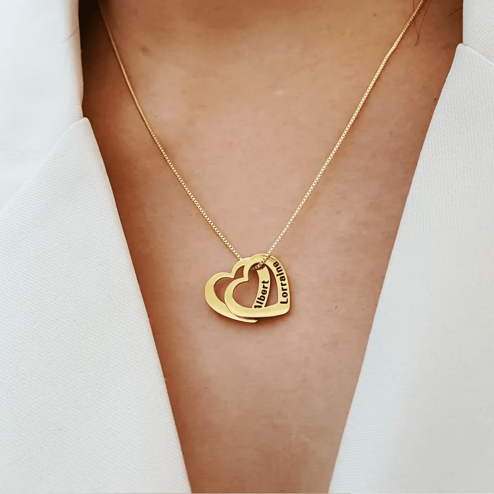 Name on Heart Necklace
