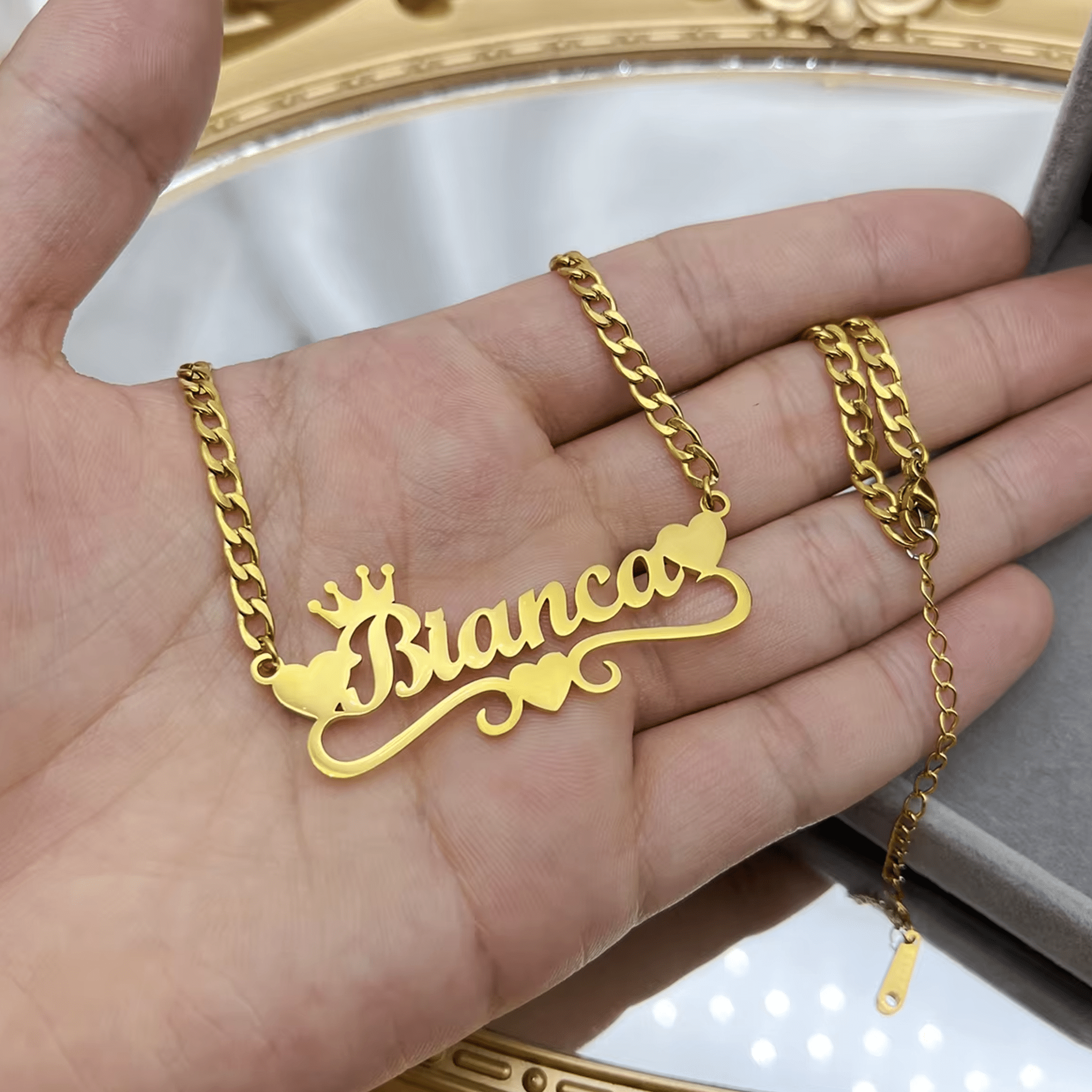 Name Cuban Chain Necklace