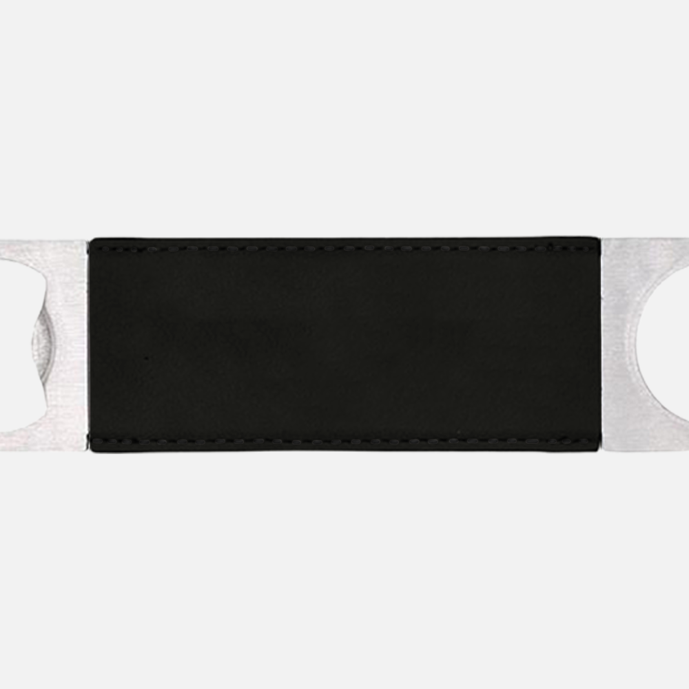 Custom Engraved Leatherette Bottle Opener