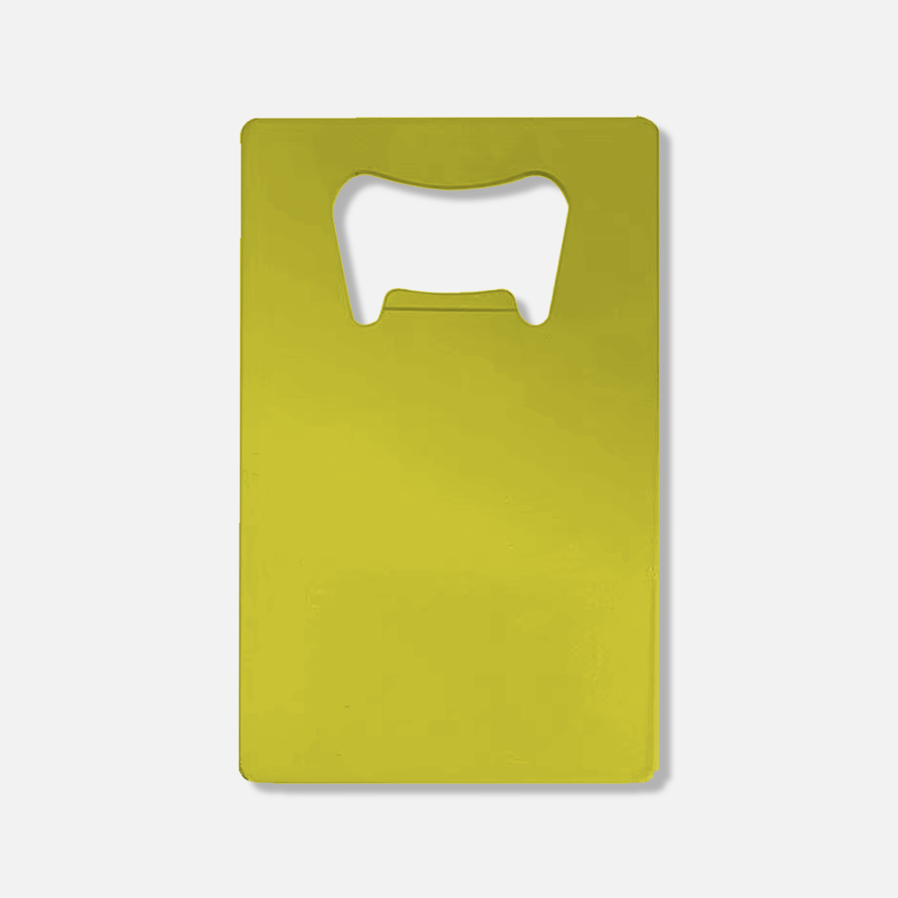 Custom Logo Stainless Steel Credit Card Bottle Opener