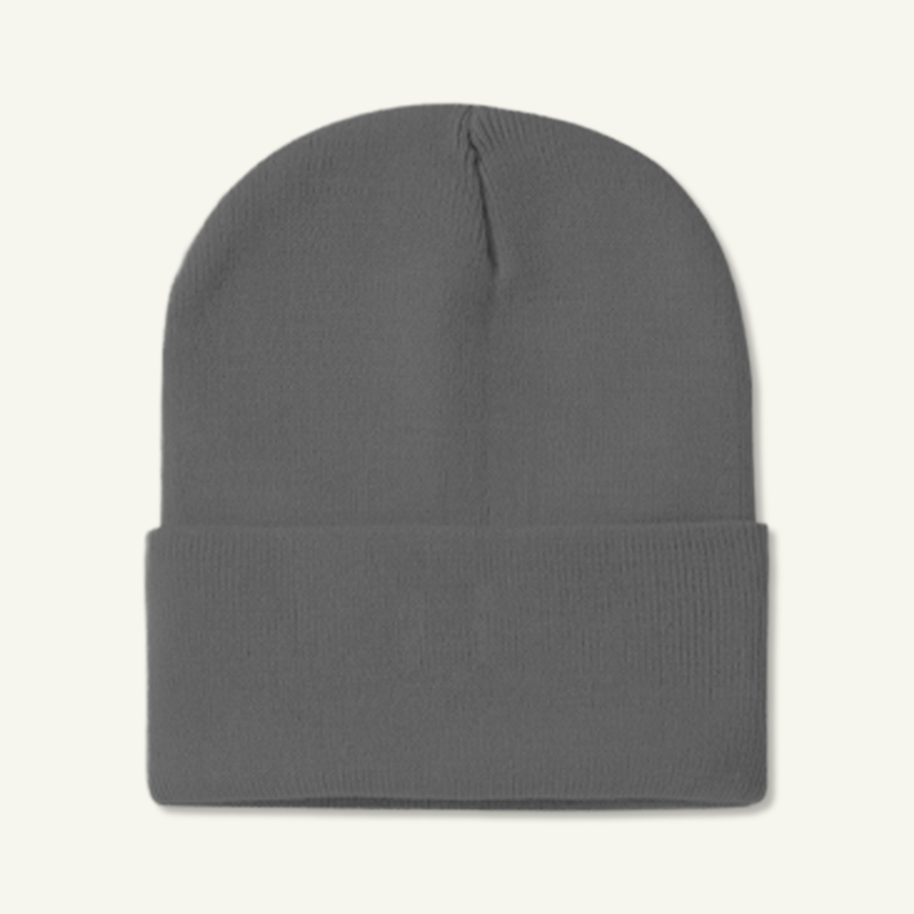 Custom Logo Knit Cuffed Beanie