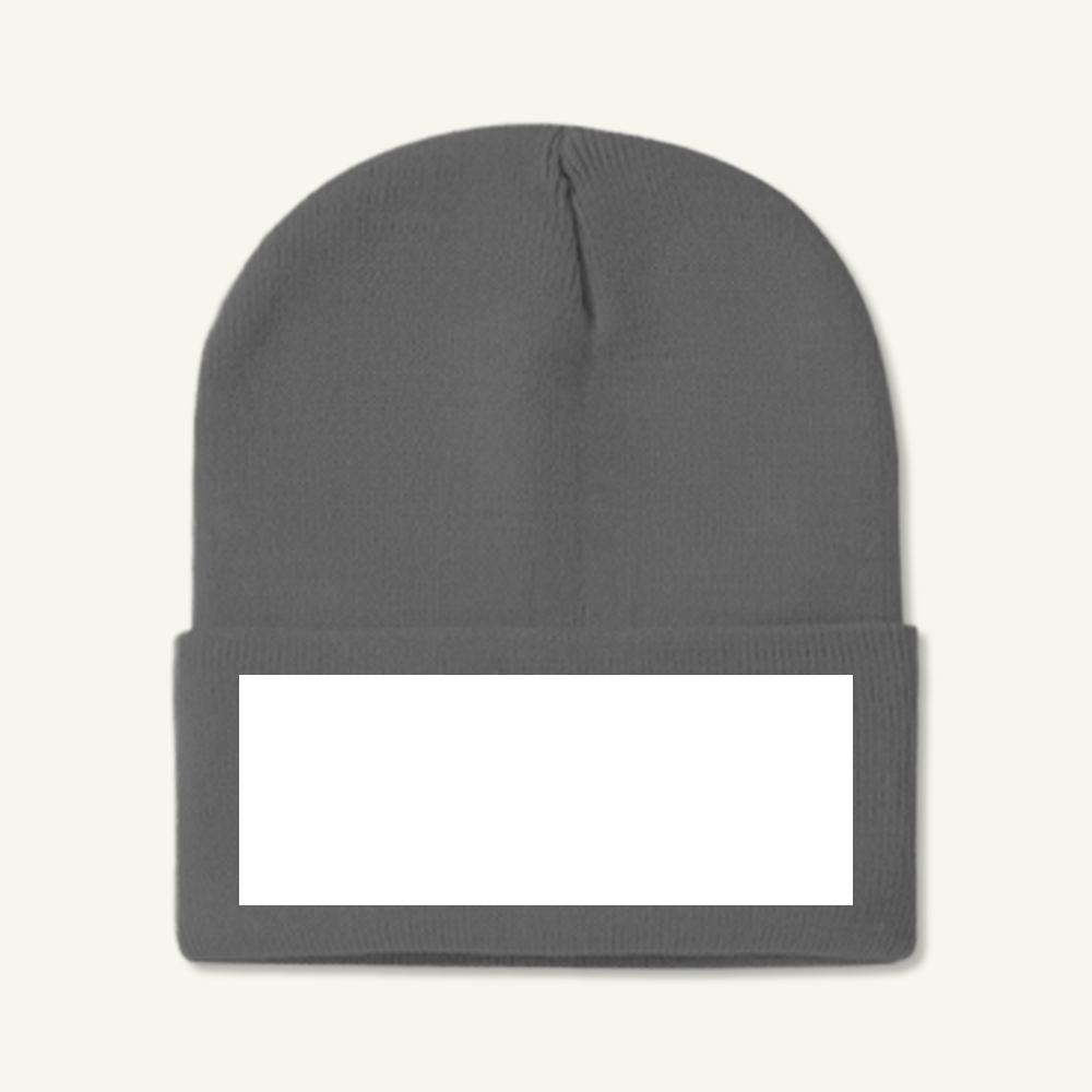 Custom Logo Knit Cuffed Beanie