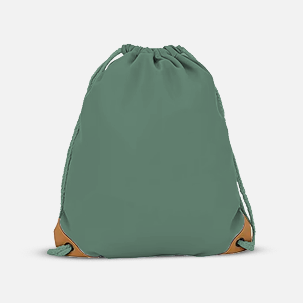 Custom Branded Foldable Canvas Drawstring Bag