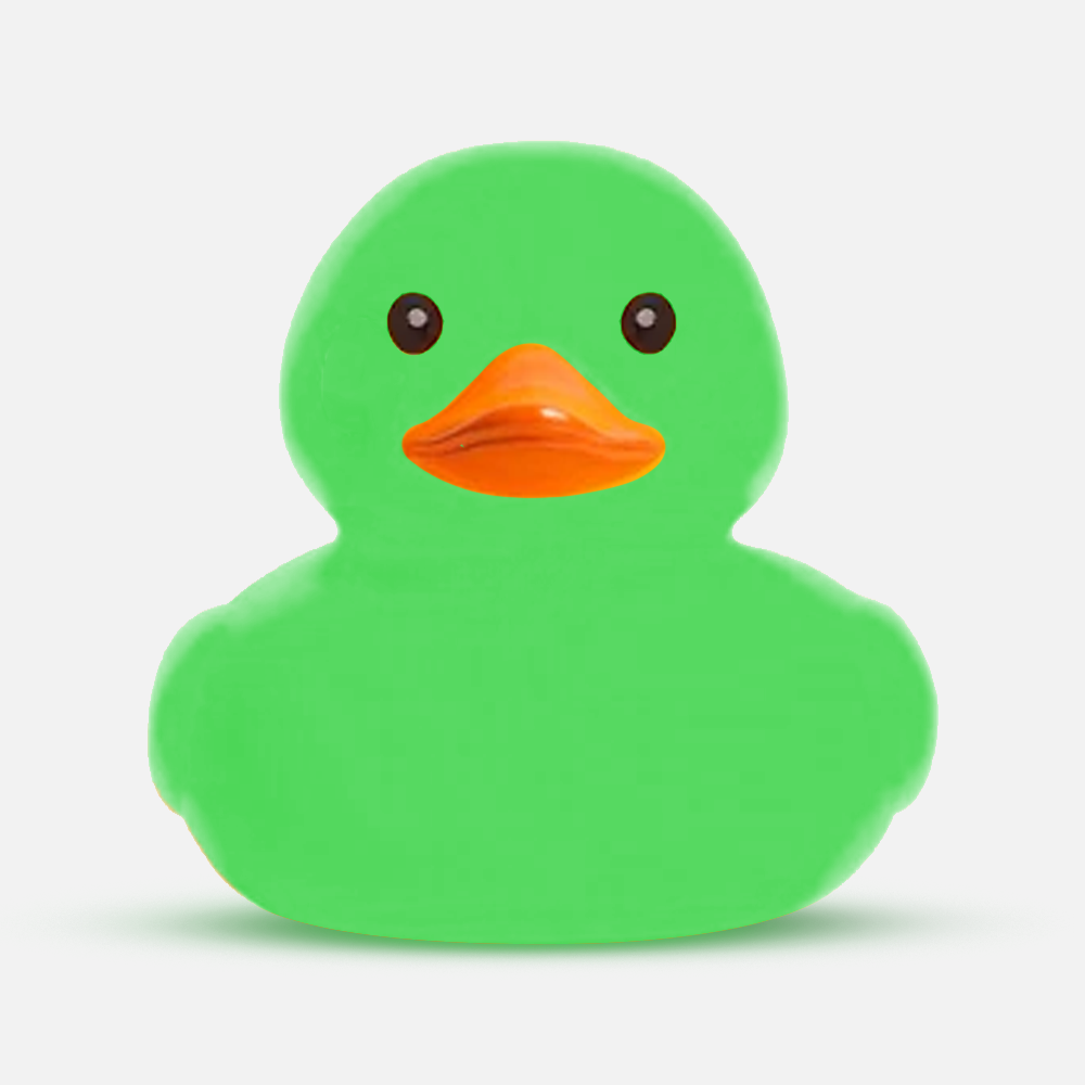Custom Logo Rubber Bath Duck Toy