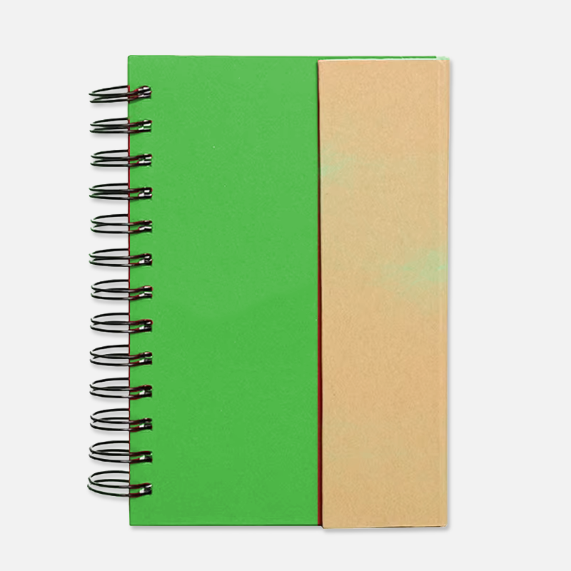 Custom Logo Hardcover Notepad with Sticky Notes