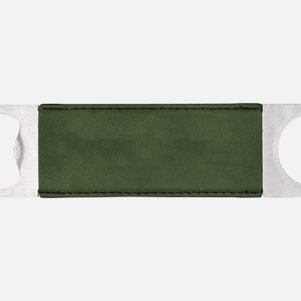 Custom Engraved Leatherette Bottle Opener